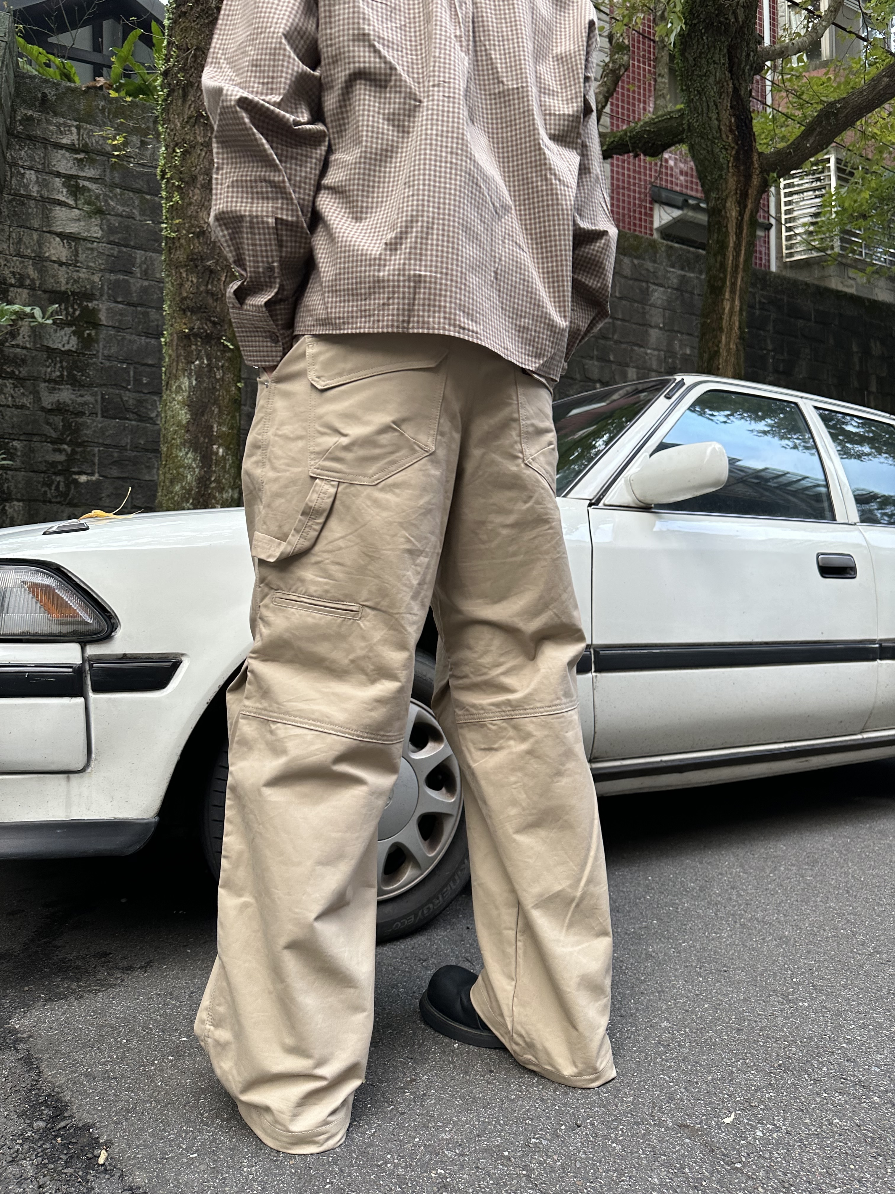 伐木工 街頭 剪裁 工裝褲