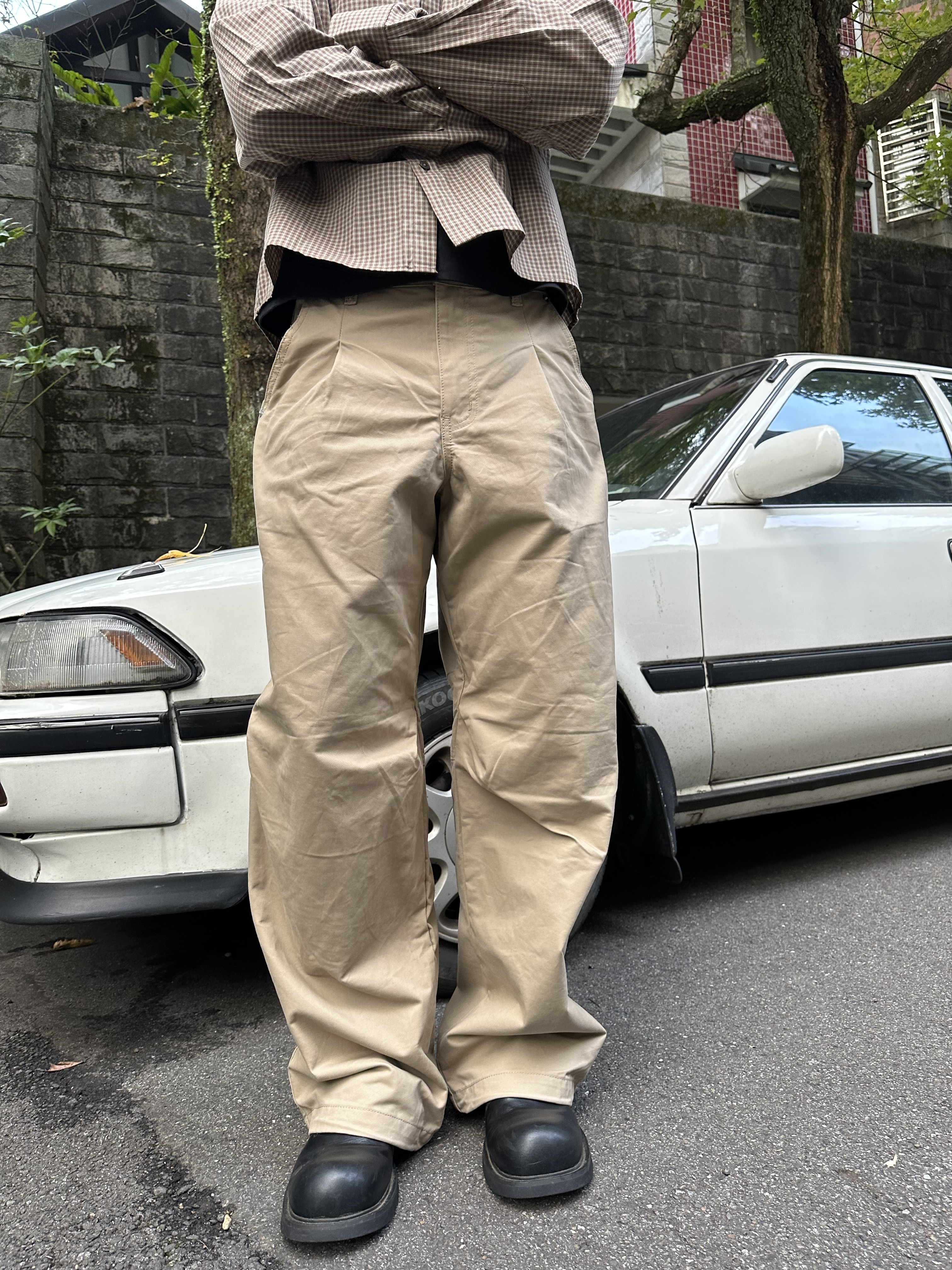 伐木工 街頭 剪裁 工裝褲