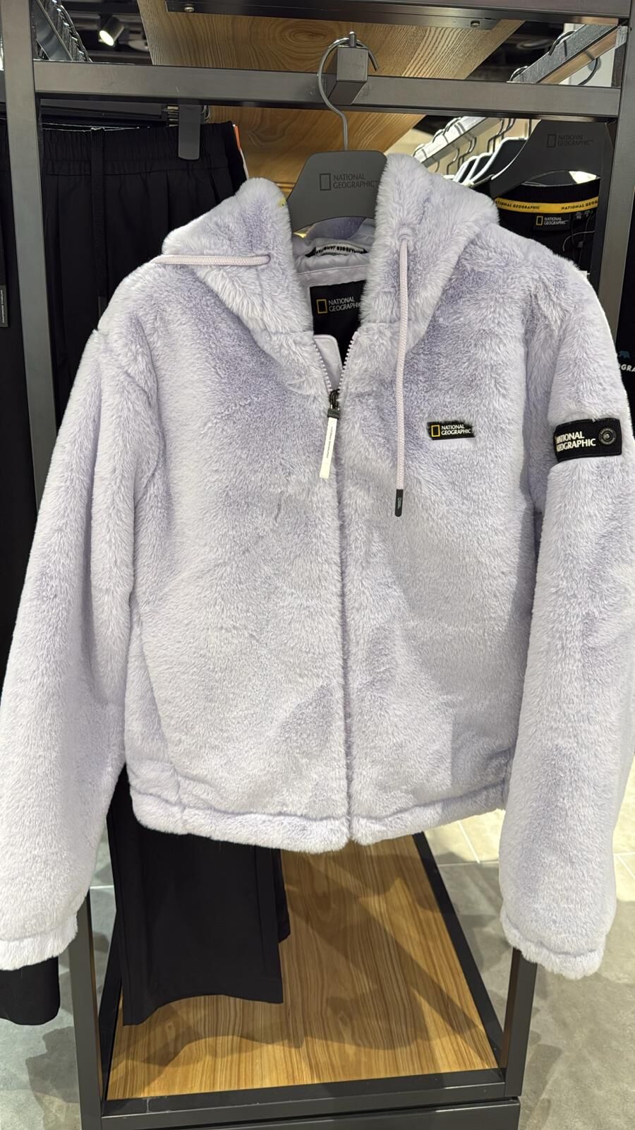 SF032 National Geographic 毛毛外套 N234UFJ100 紫色(335)