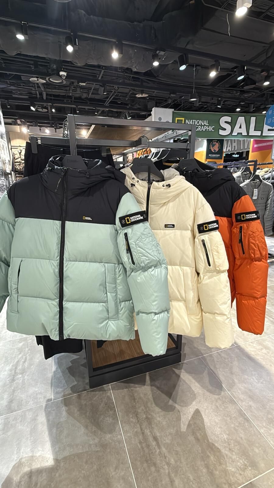 SF033 National Geographic 羽絨外套 N234UDW120