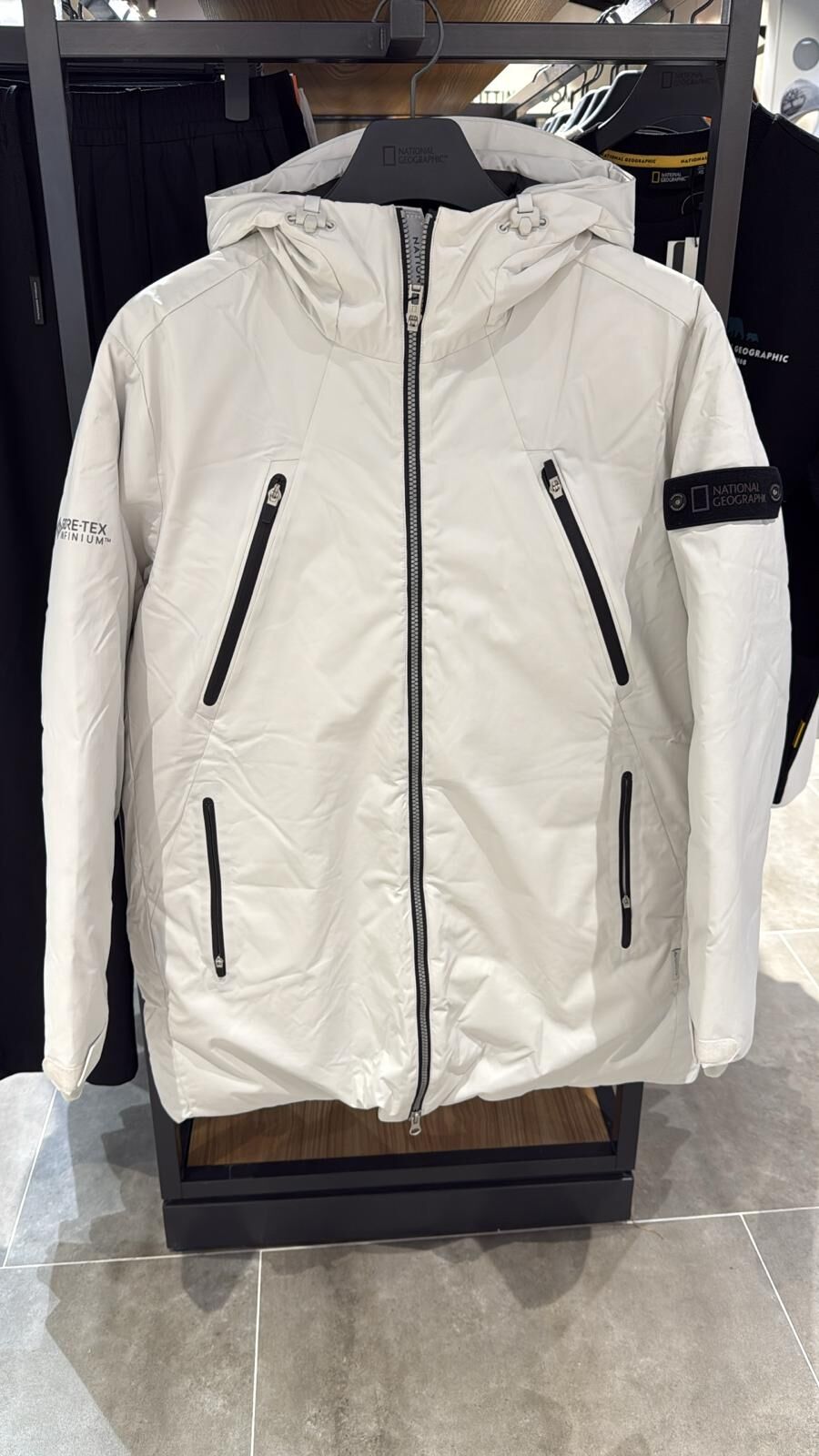 SF039 National Geographic 外套 N224MDW380 白色(309) size:95(M)