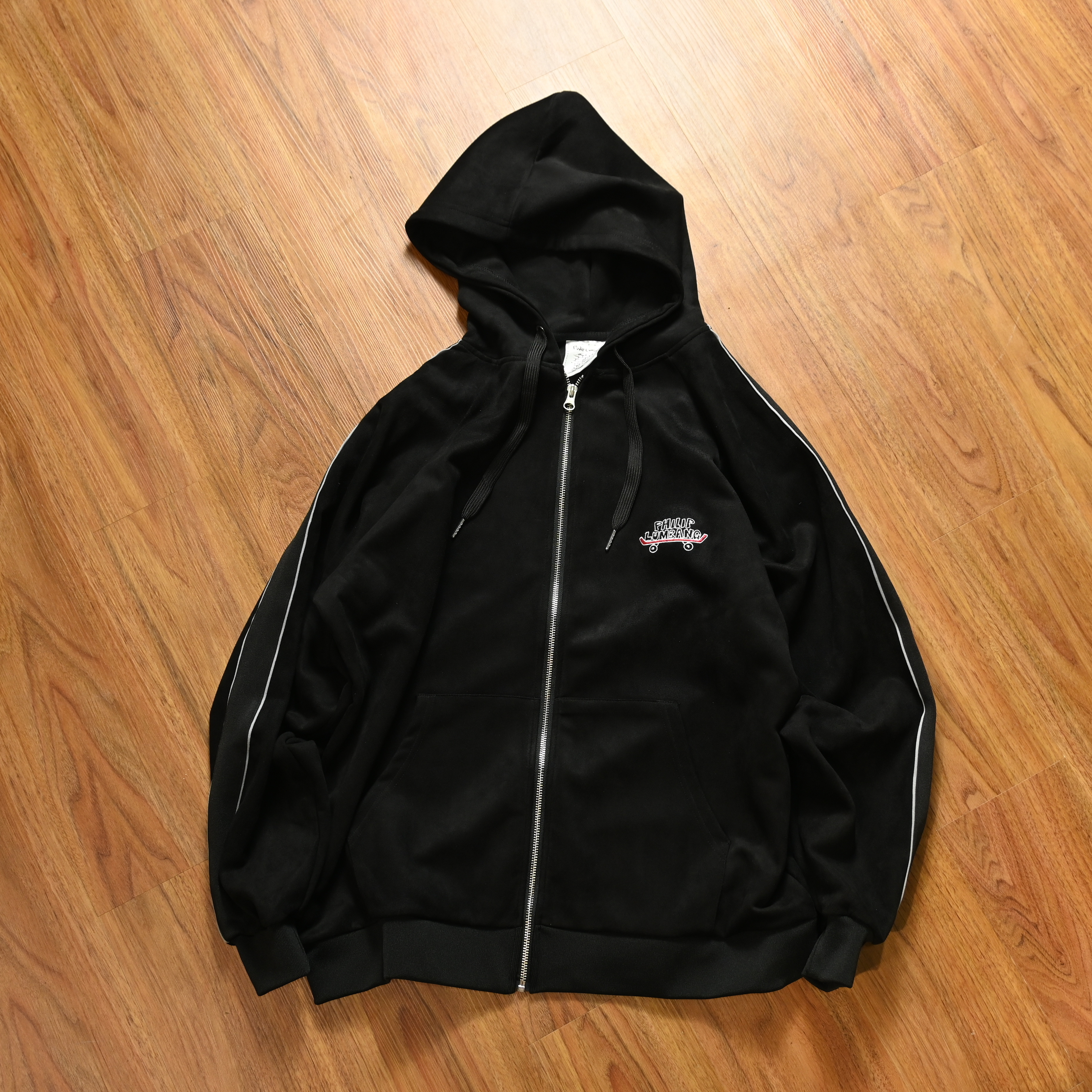 Philip Lumbang JP Suede Touch Track Parka