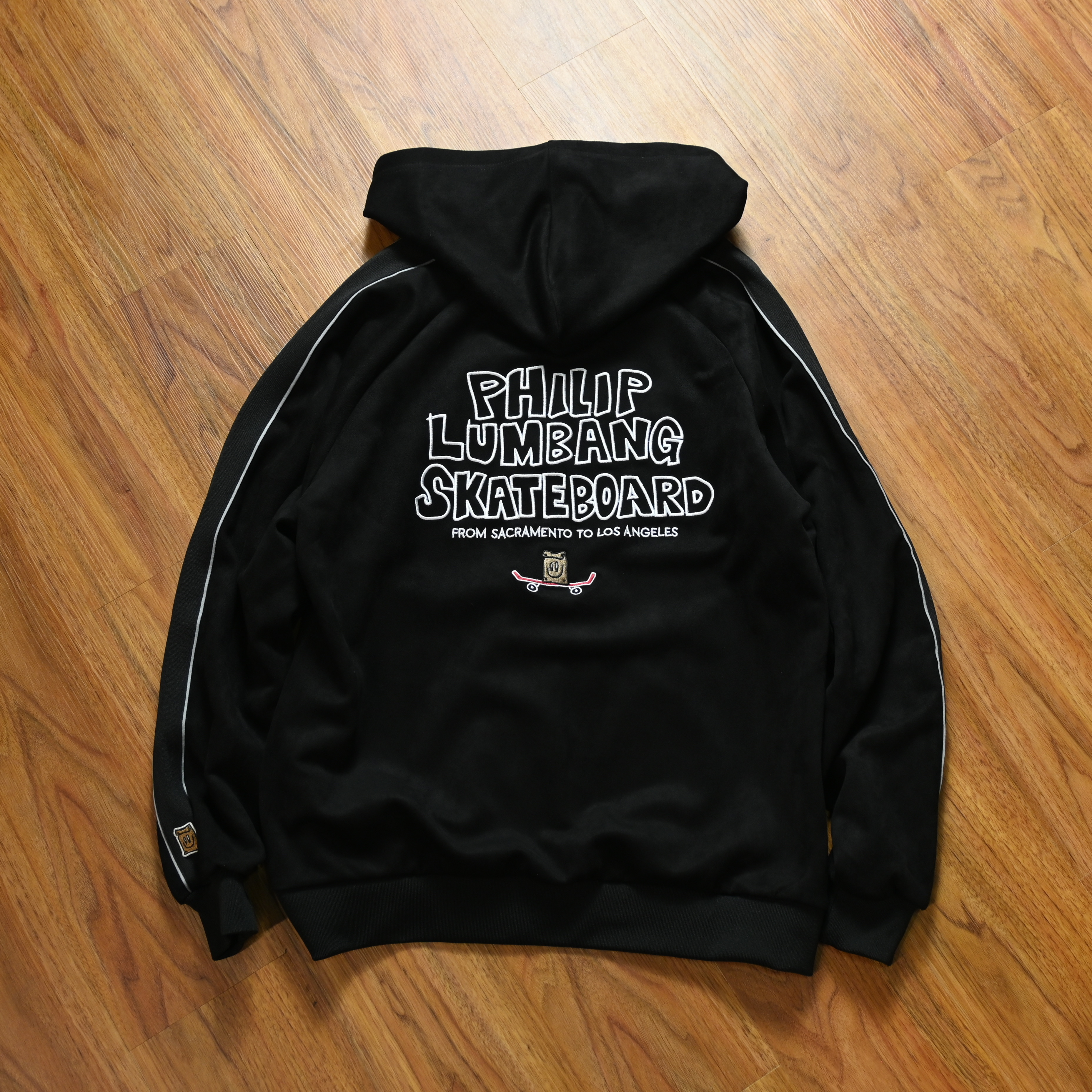 Philip Lumbang JP Suede Touch Track Parka