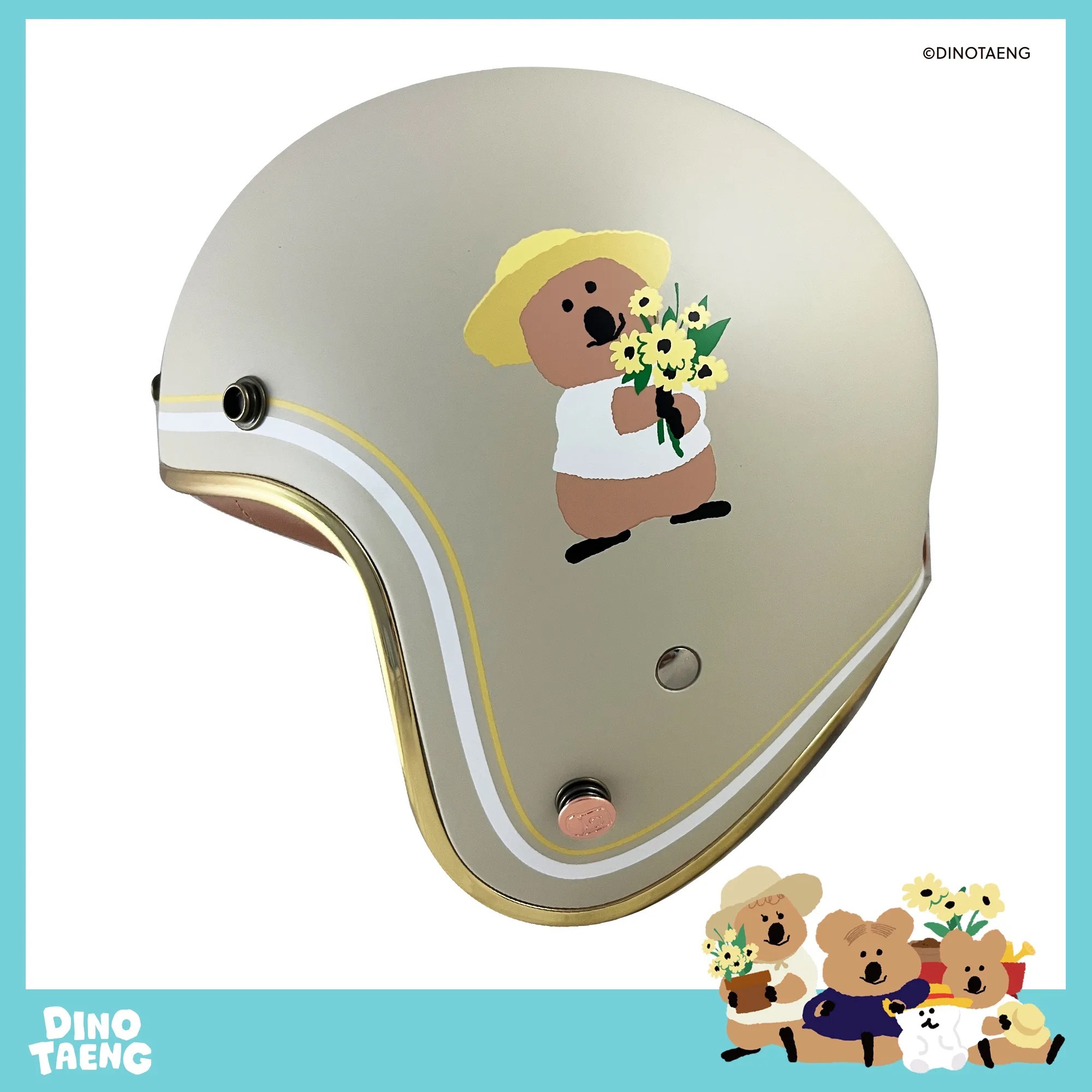 NIKKO N401 #47  DINOTAENG 花園款 霧面山梔花白