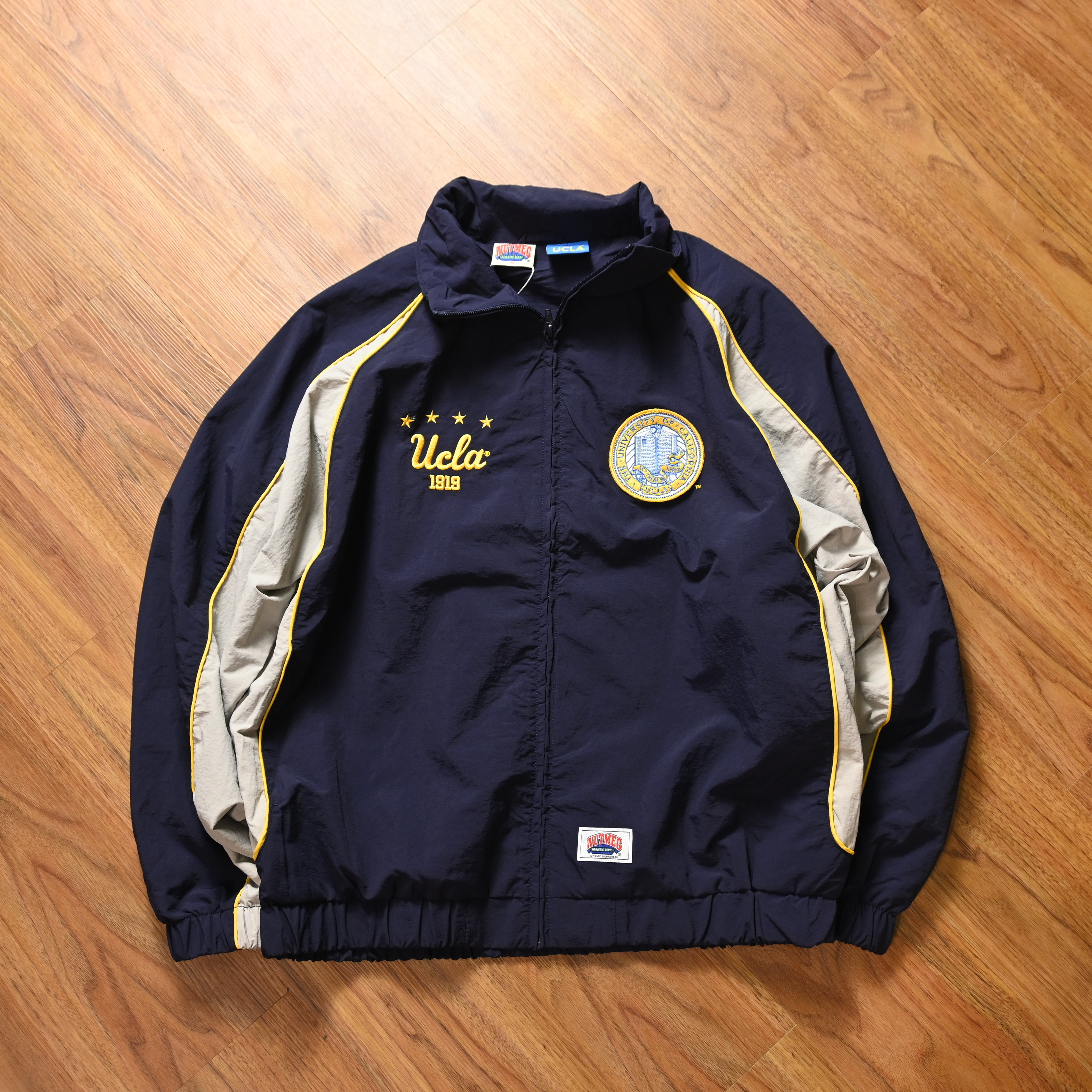 UCLA x Nutmeg Tokyo Football Nylon Track Jacket