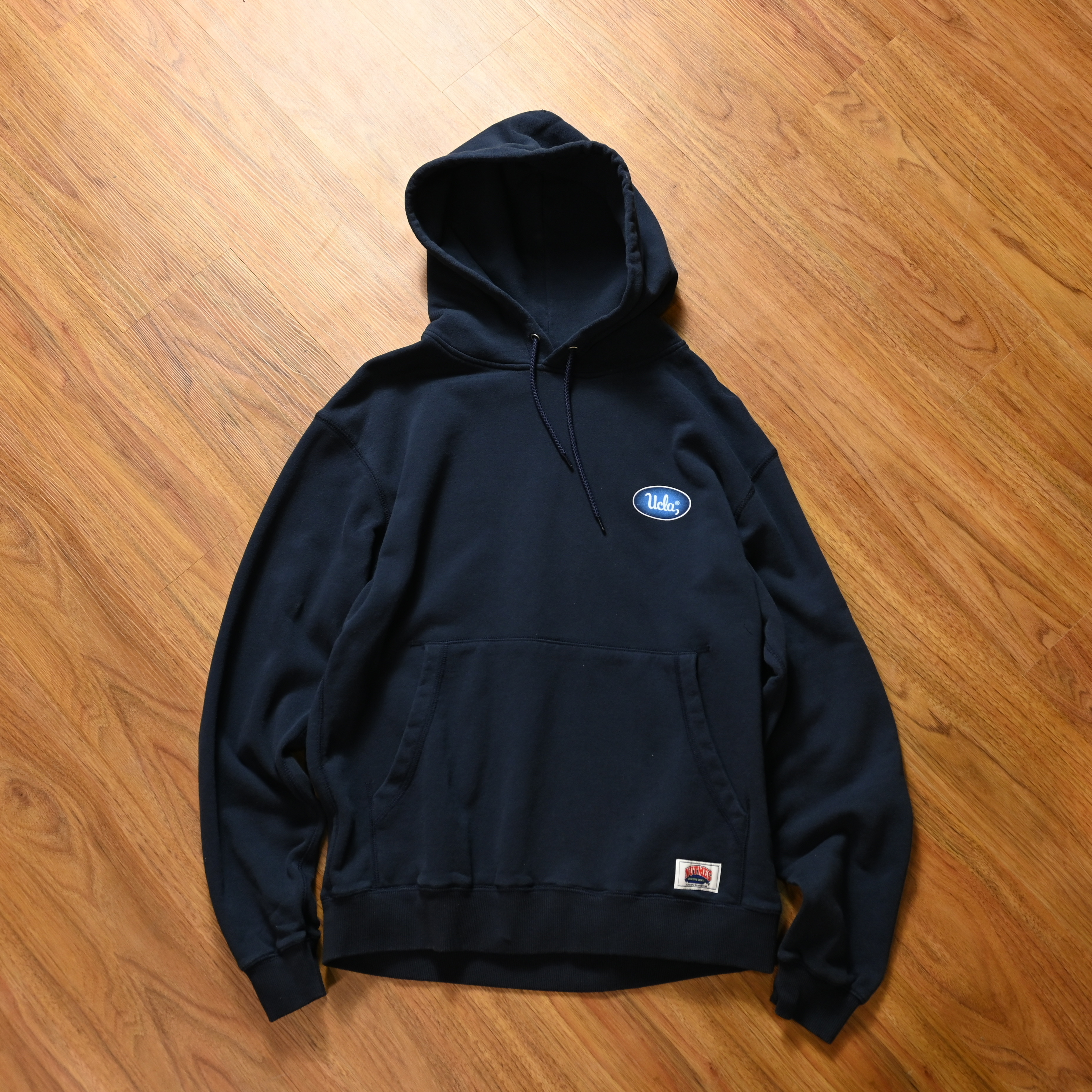 UCLA x Nutmeg Tokyo Electrostatic Flocking College Hoodie