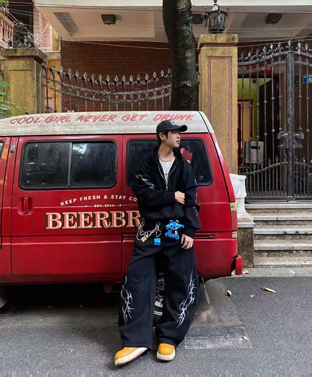 (GOAL)美式重磅解構荊棘棉套裝 SMK A262