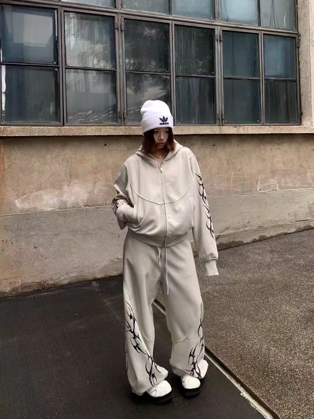 (GOAL)美式重磅解構荊棘棉套裝 SMK A262