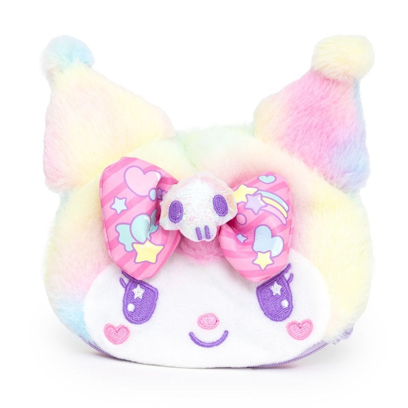 美版 Sanrio Kuromi 幻彩毛毛系列 - 頭形化妝袋