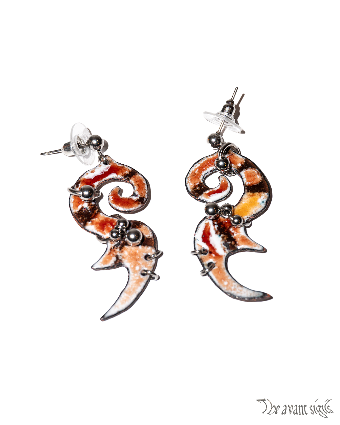 theavantsigils 琺瑯耳環