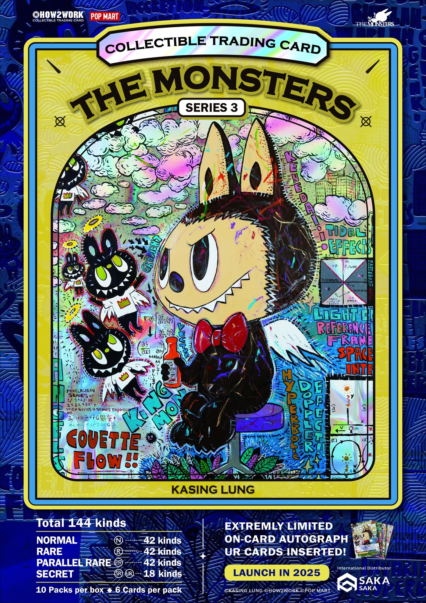2025 HOW2WORK CTC：The Monsters Series 3 by Kasing Lung
