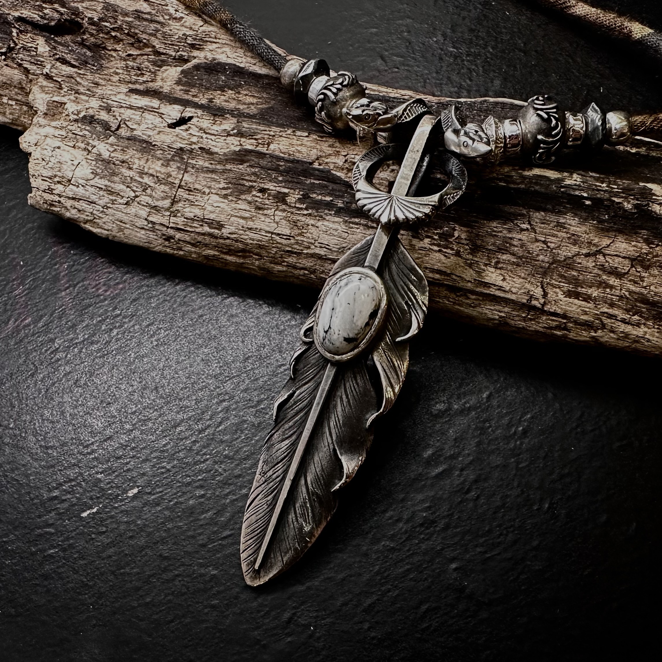 G_Smith-純銀百步蛇環吊墜