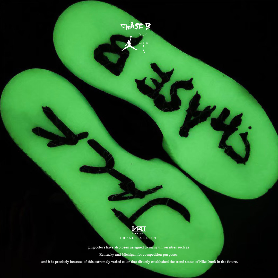 Chase B x Travis Scott x Jordan Jumpman Jack 三方聯名 熊貓 夜光 倒勾 IH7971-001