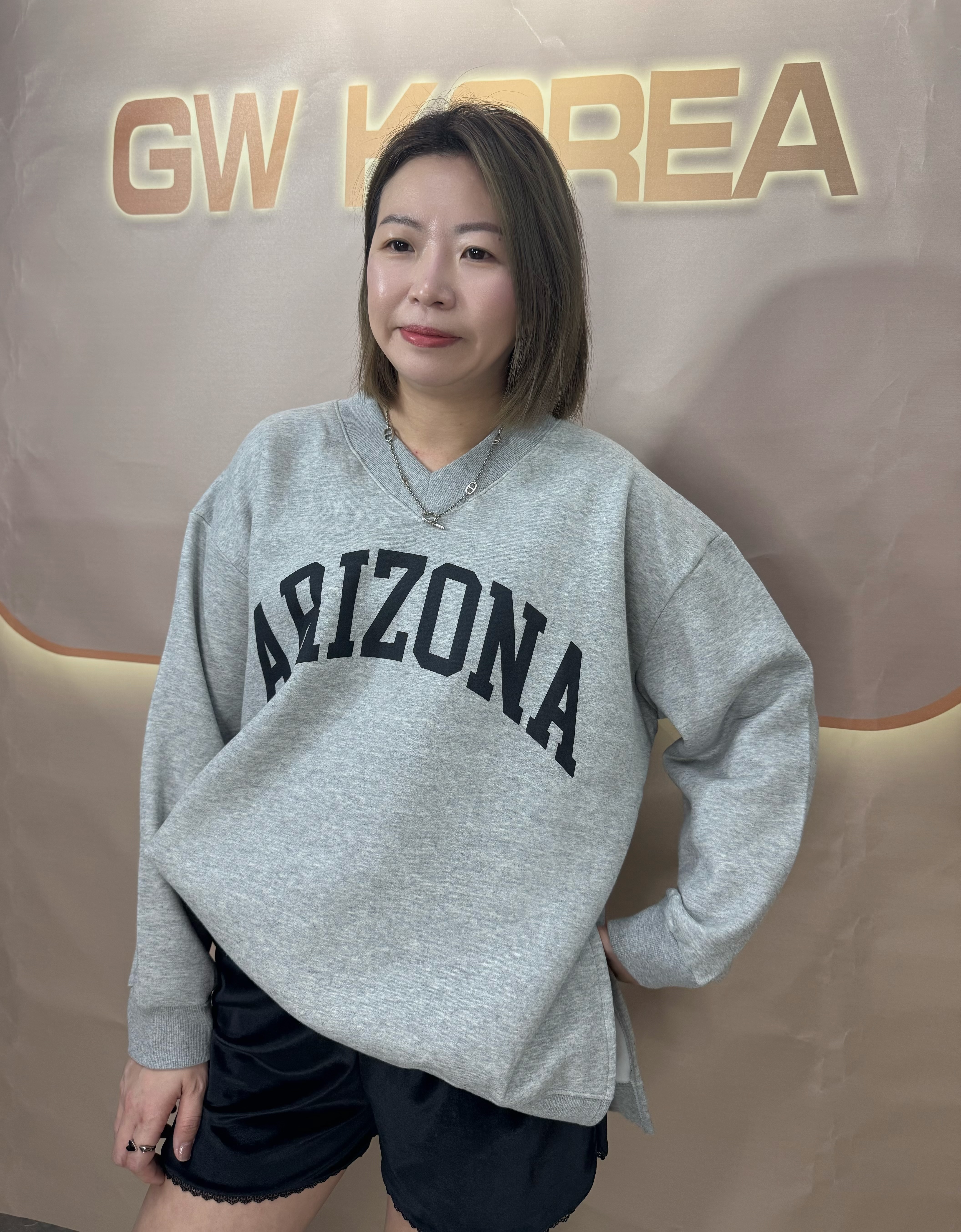 PU251713 V領 ARIZONA 衛衣