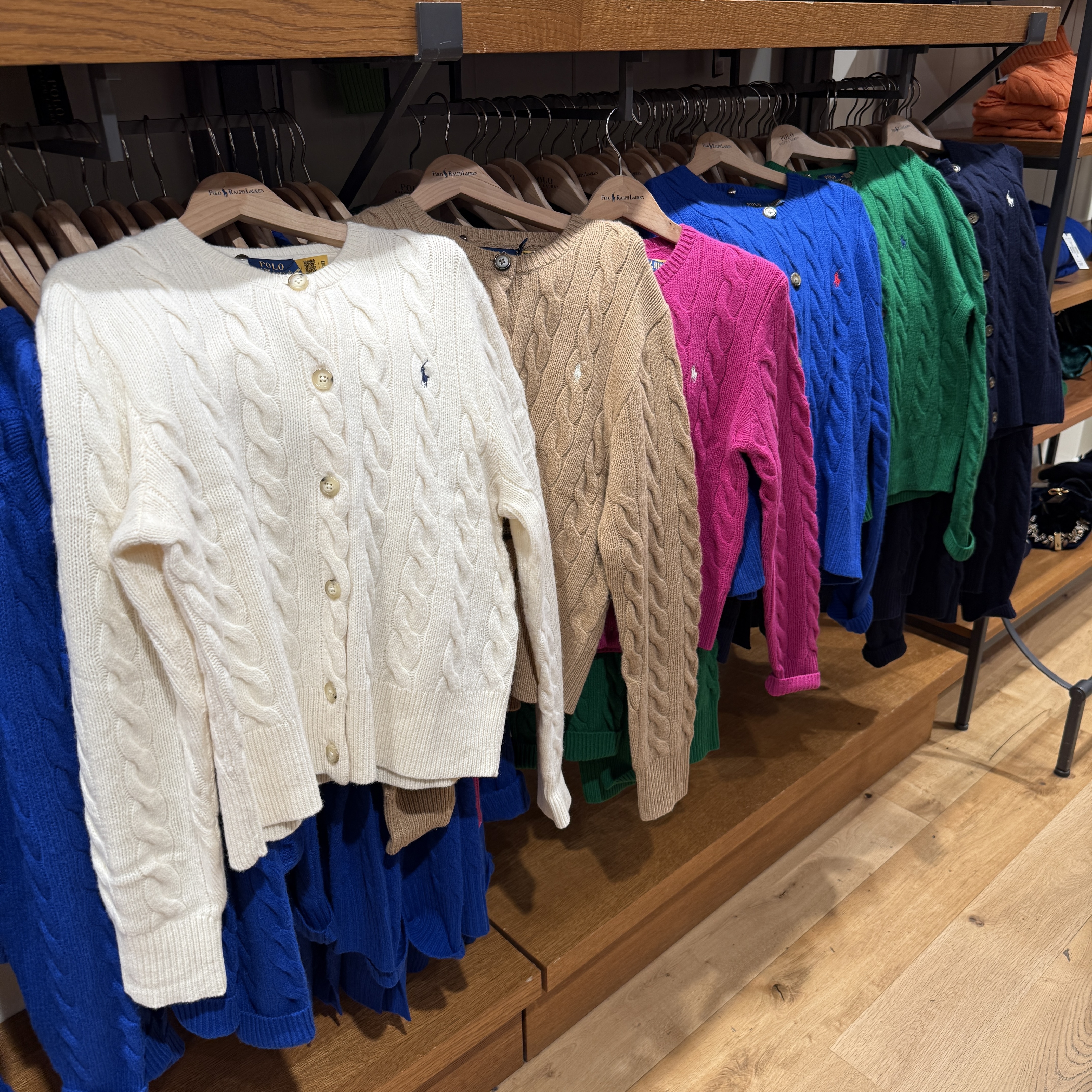 Polo Ralph Lauren wool cashmere cardigan