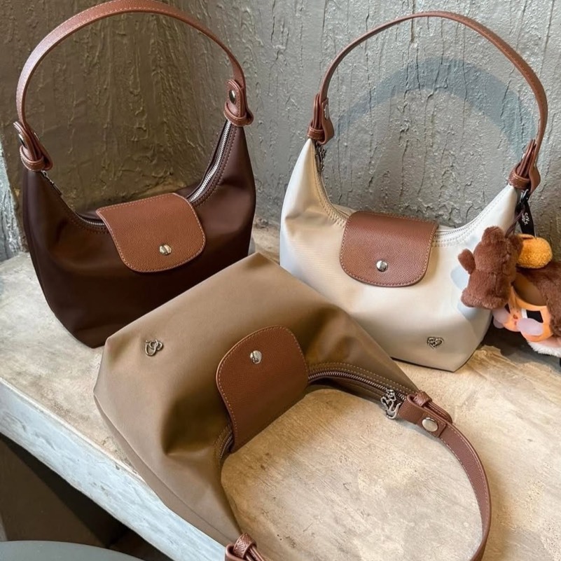 泰國 PONY MOYA 牛角麂皮&尼龍包 小號