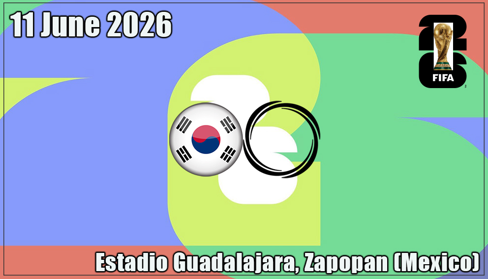 Match 2| Group A | Korea vs Czech / Denmark / North Macedonia / Ireland