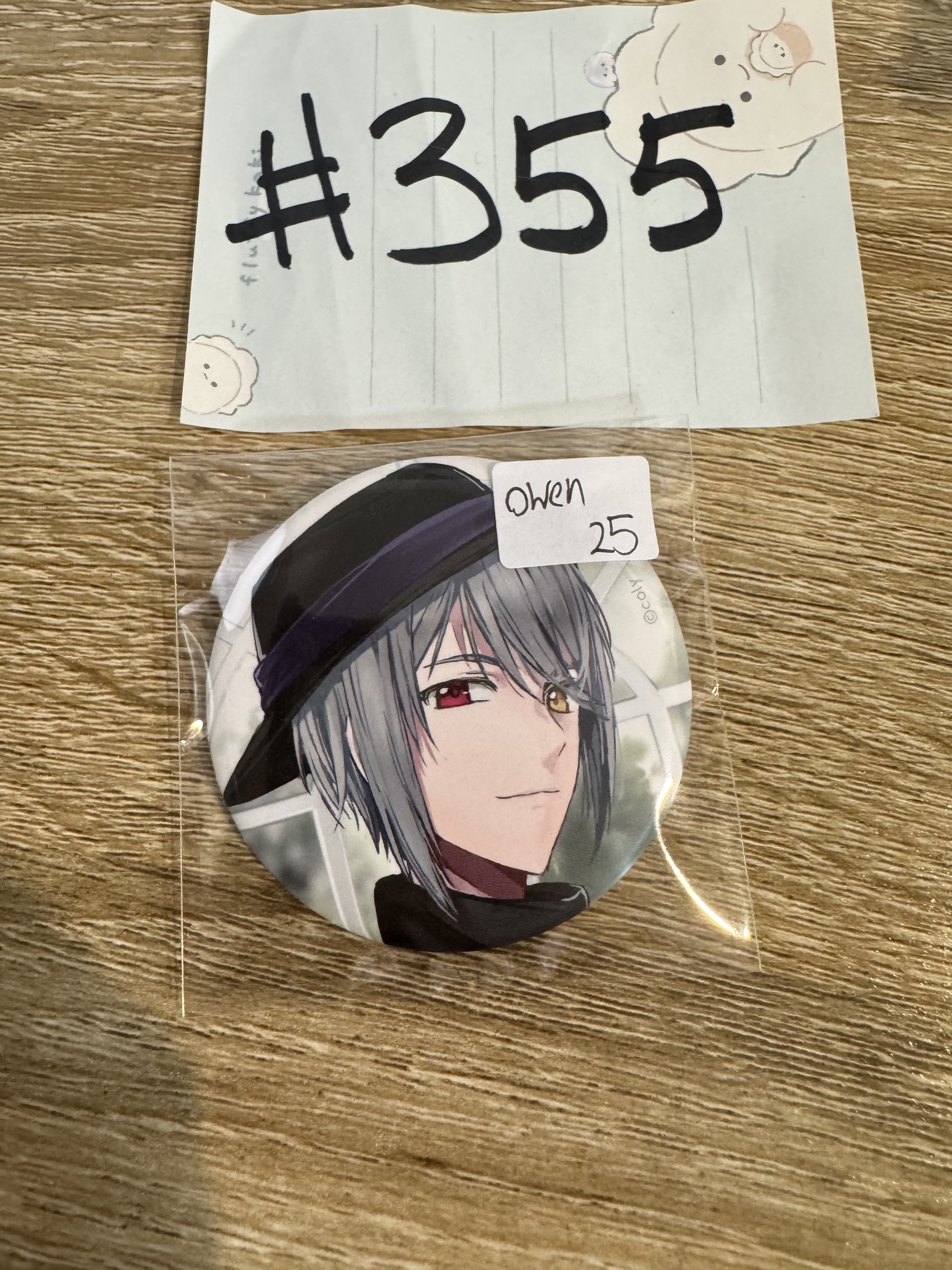 魔法使的約定 OWEN 襟章#355