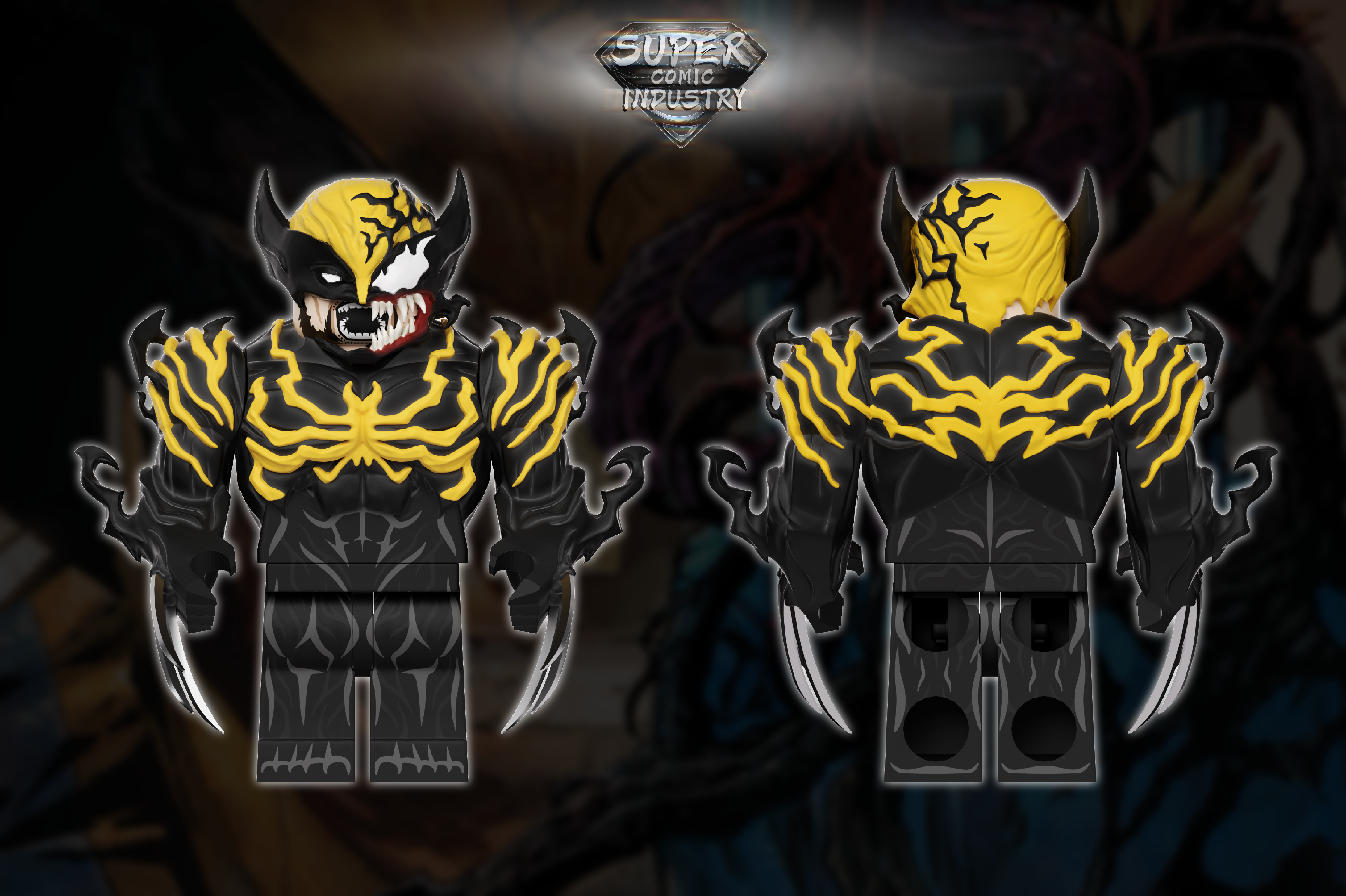 [SUPER COMIC INDUSTRY][Preorder] Venom Wolverine [PADprinted]