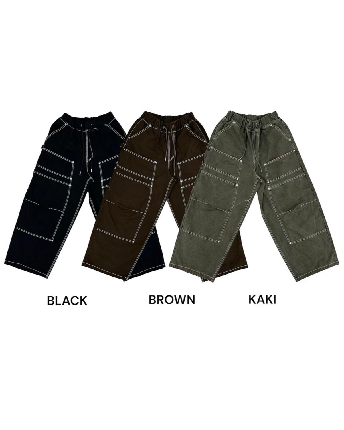 淨色鬆身褲 P3227