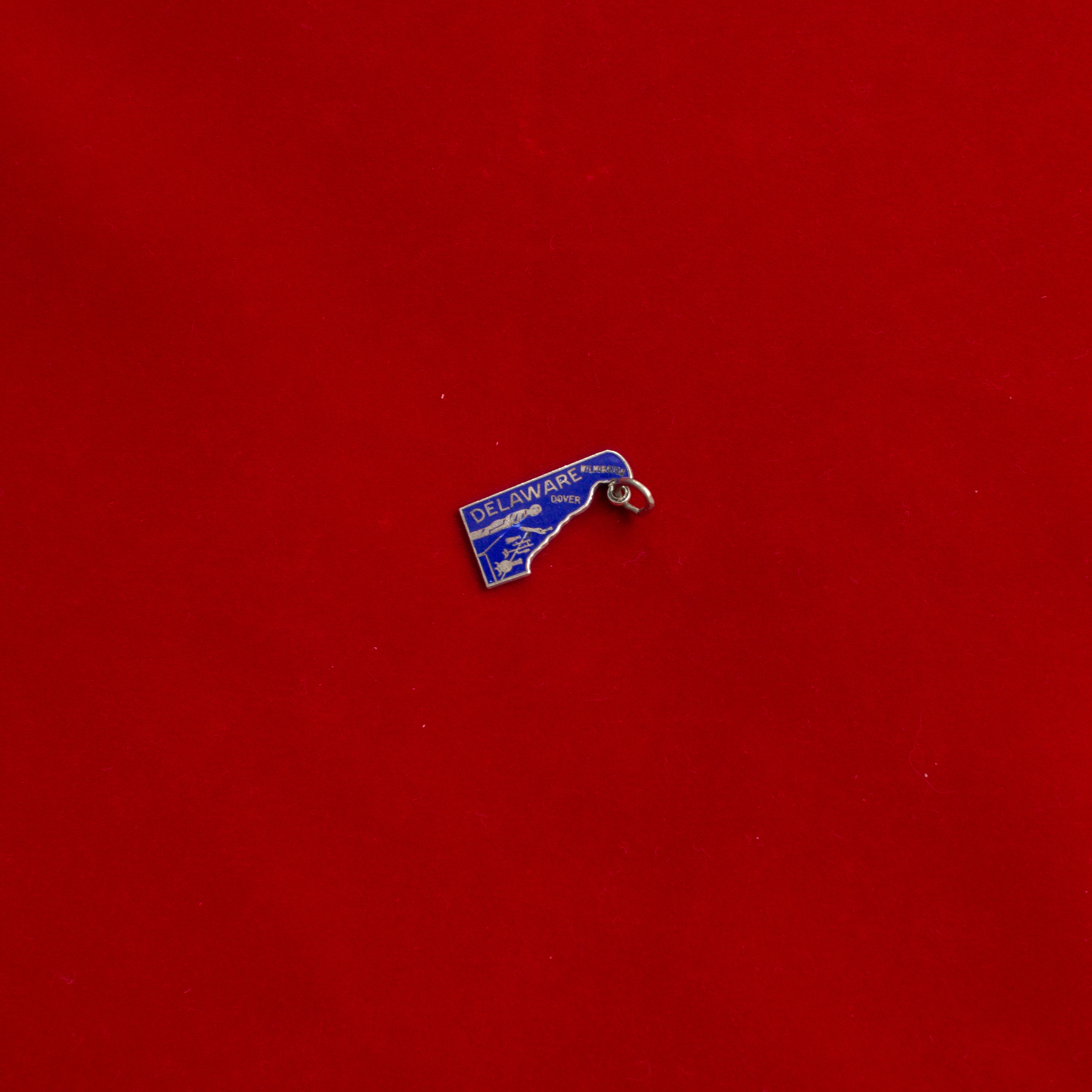 VINTAGE STERLING SILVER PENDENT 美國 純銀 德拉瓦州 墜飾