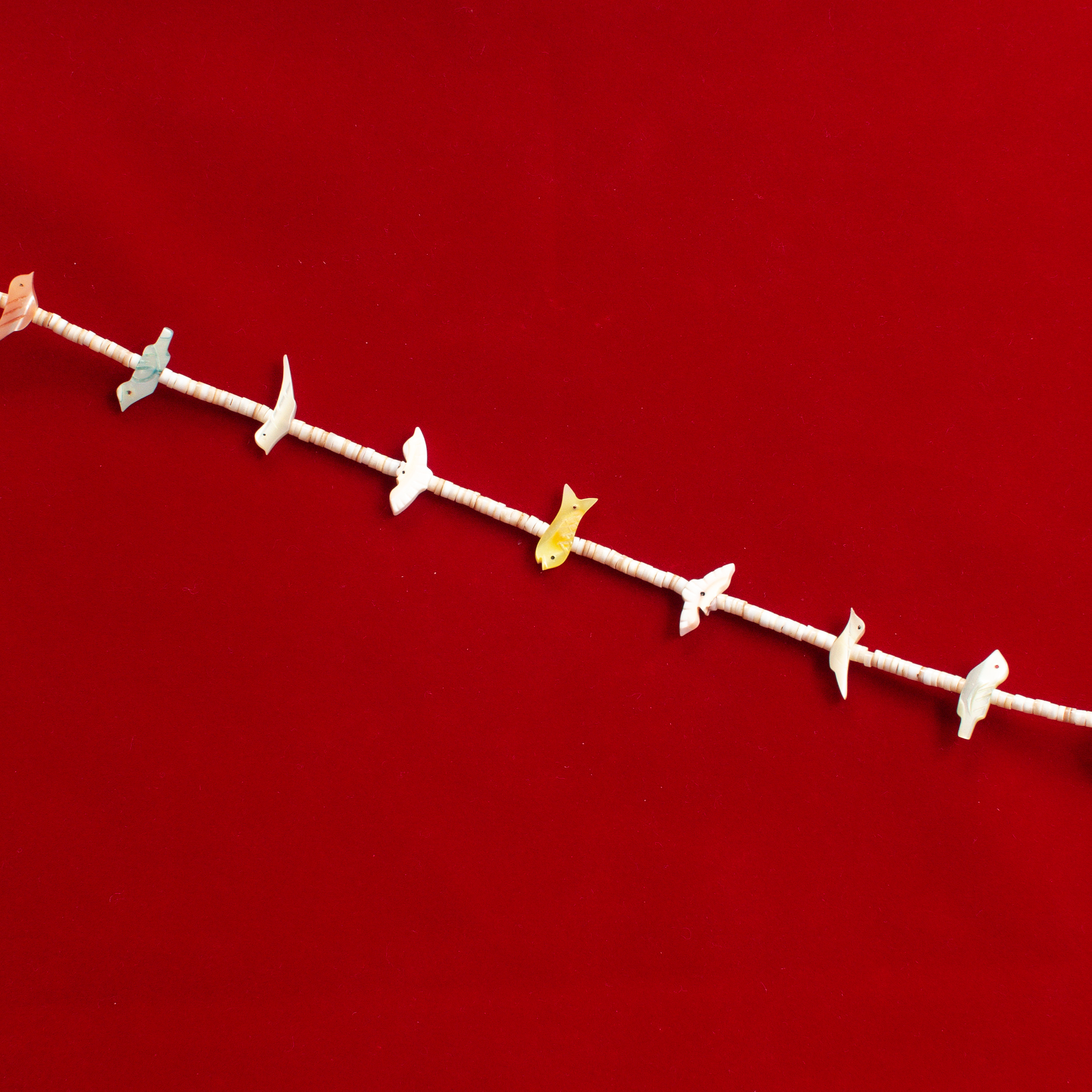 ZUNI ANIMAL NECKLACE 美國 原住民 祖尼族 動物 雕刻 項鍊 C