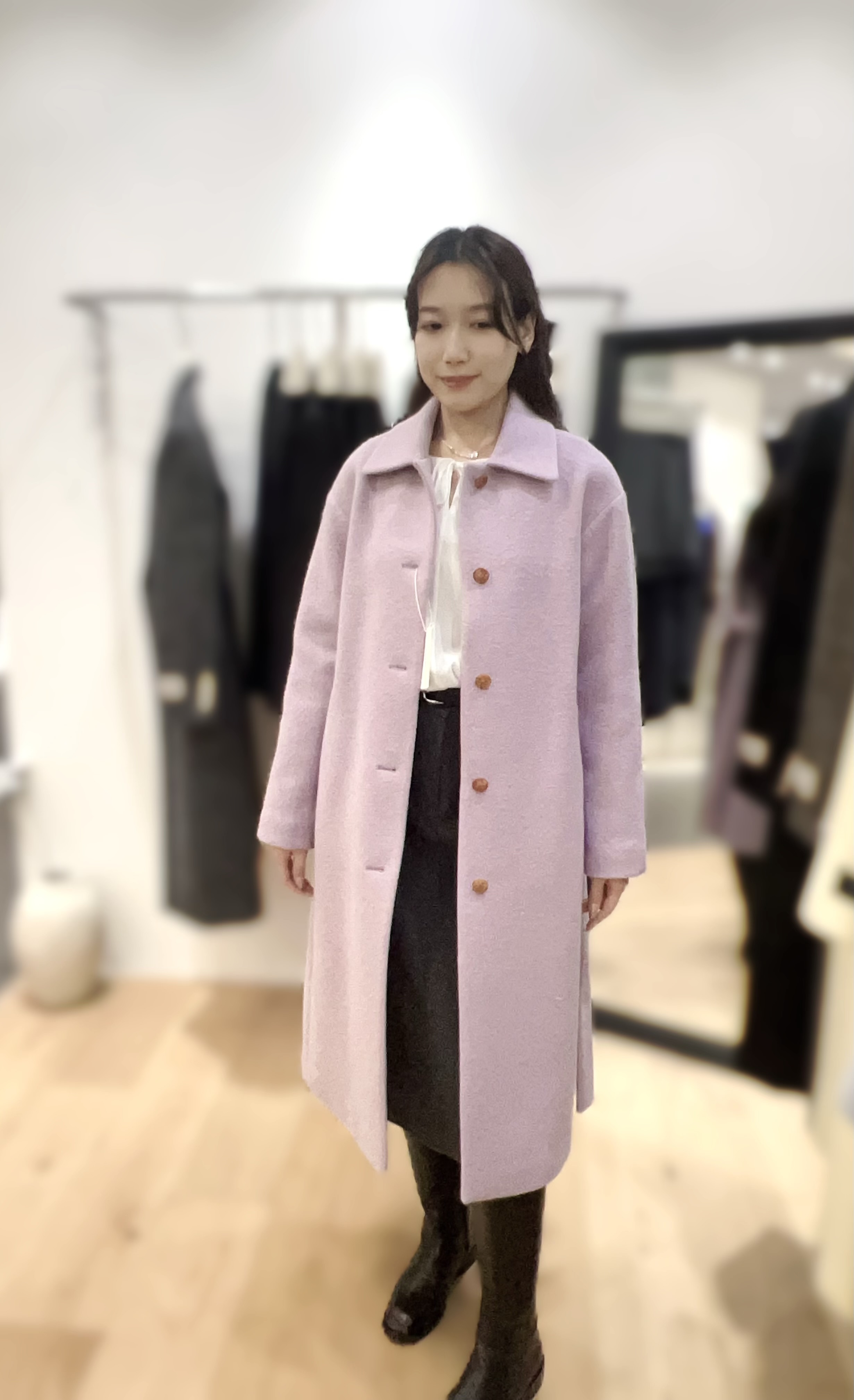 BZ08  羊毛收腰長縷   胸46  腰45   長42 ,5   $1699 (一口價) 100% 羊毛  MERINO WOOL