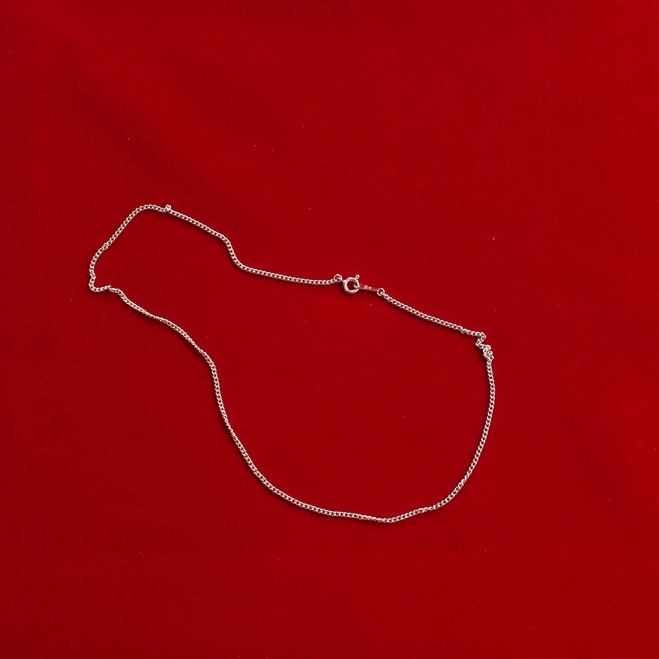 VINTAGE STERLING SILVER NECKLACE 純銀 項鍊 G