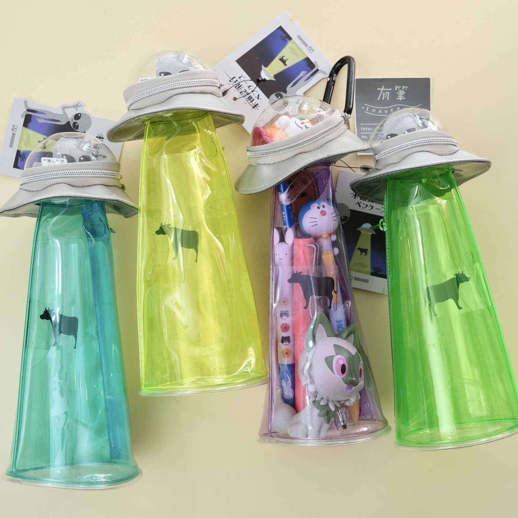 不明飛行 趣味造型鉛筆盒 趣味筆袋 飛碟筆袋｜SUN-STAR 日本