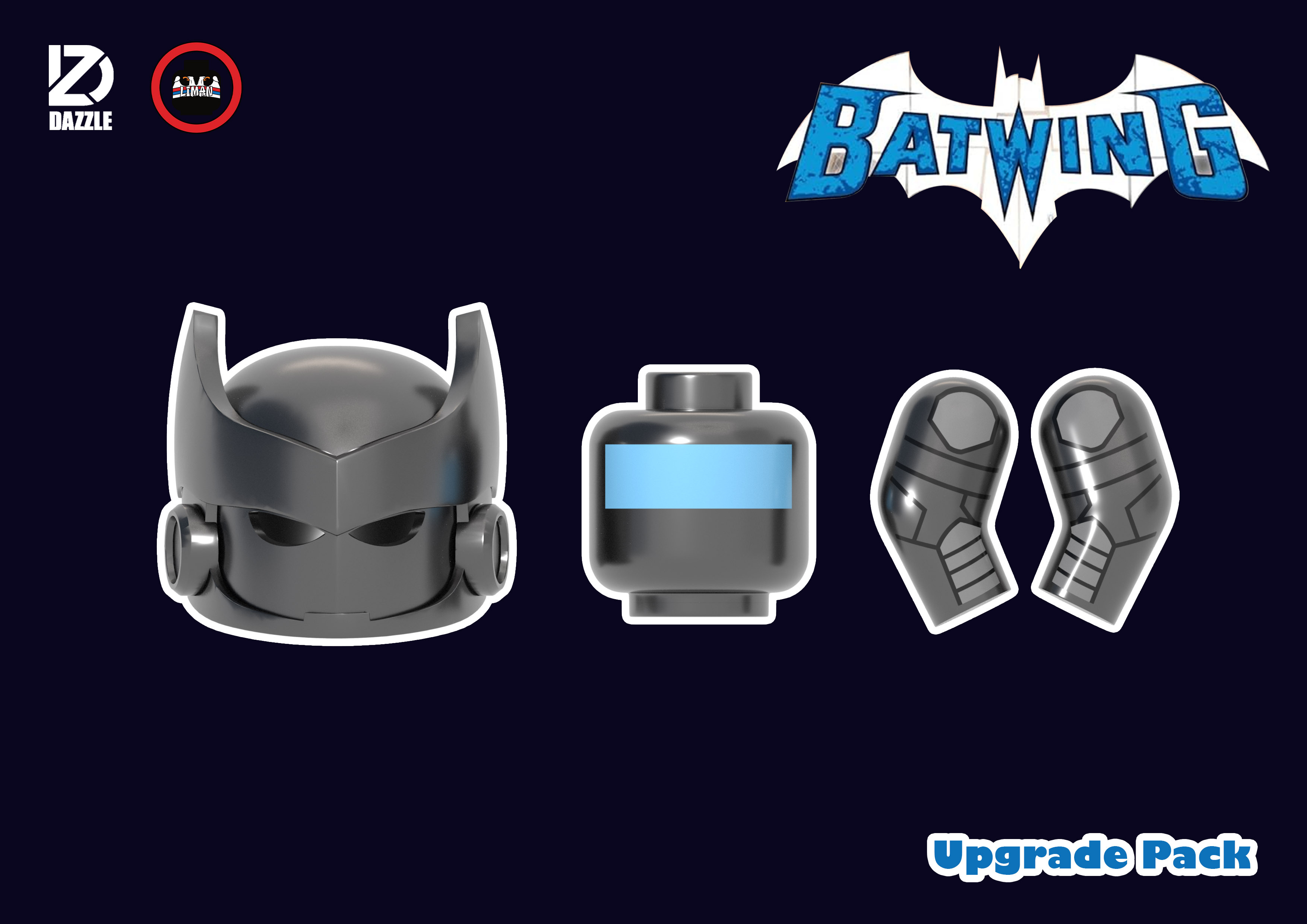 [Dazzle][Preorder] Batwing Upgrade Pack [PADprinted]