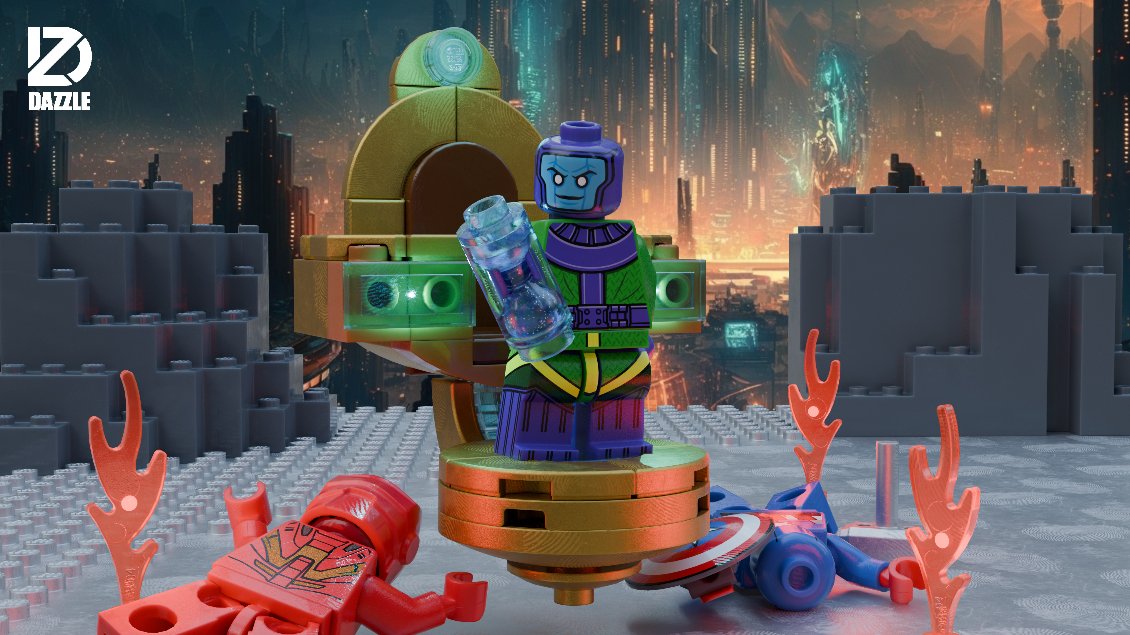 [Dazzle][Preorder] Kang The Conqueror [PADprinted]