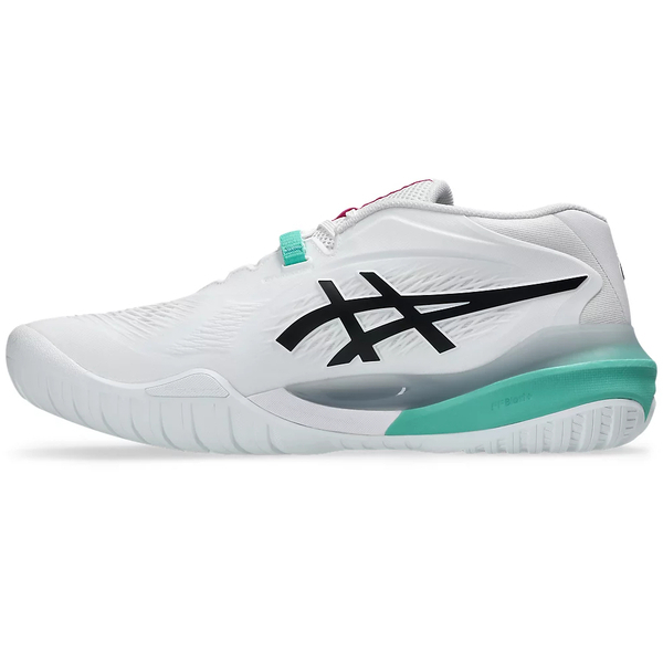 Asics 亞瑟士 GEL-Resolution X 2E 1041A487-103 男 網球鞋 寬楦 澳網 白 黑