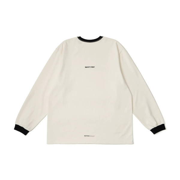 Hutch Label Hutch L::s Tee LS003-25-WHT 男女 長袖上衣 休閒長袖 米