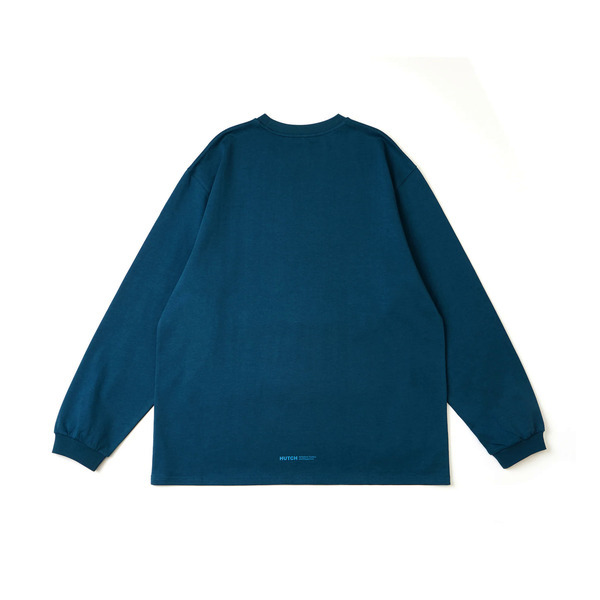 Hutch Hutch Sorona® L::s Tee LS005-25-BLU 男女 長袖上衣 休閒長袖 藍