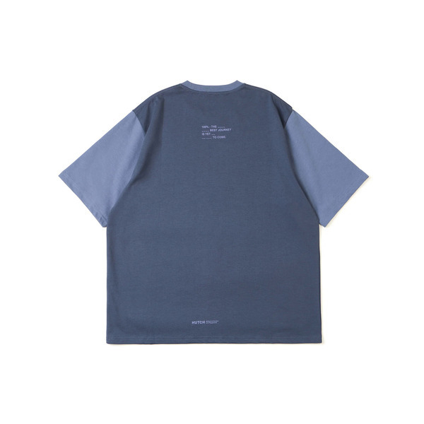 Hutch Hutch Sorona® Tee TS010-25-BLU 男 T恤 運動上衣 休閒短袖 藍