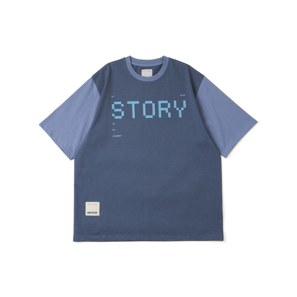 Hutch Hutch Sorona® Tee TS010-25-BLU 男 T恤 運動上衣 休閒短袖 藍