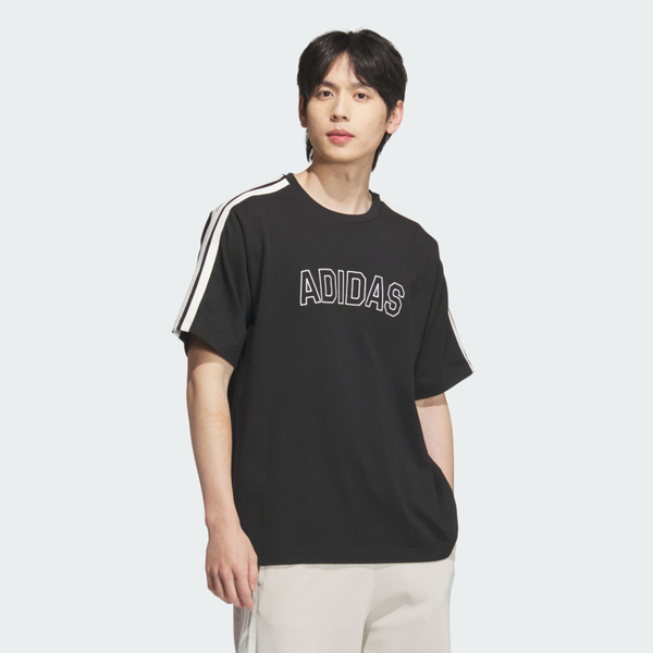 Adidas 愛迪達 St Sports Tee KB9135 男 T恤 運動上衣 休閒短袖 黑 白 亞版