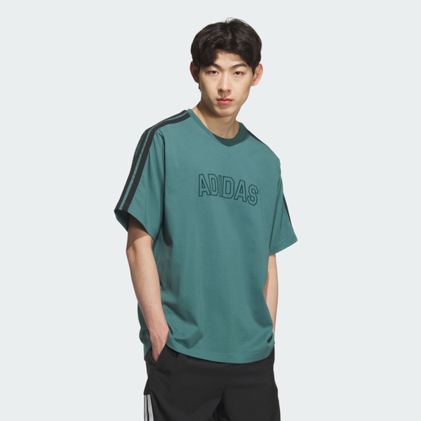Adidas 愛迪達 St Sports Tee KC2838 男 T恤 運動上衣 休閒短袖 綠 黑 亞版