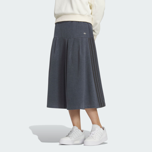 Adidas 愛迪達 Pleated Skirt KS5986 女 運動裙 長裙 灰 亞版