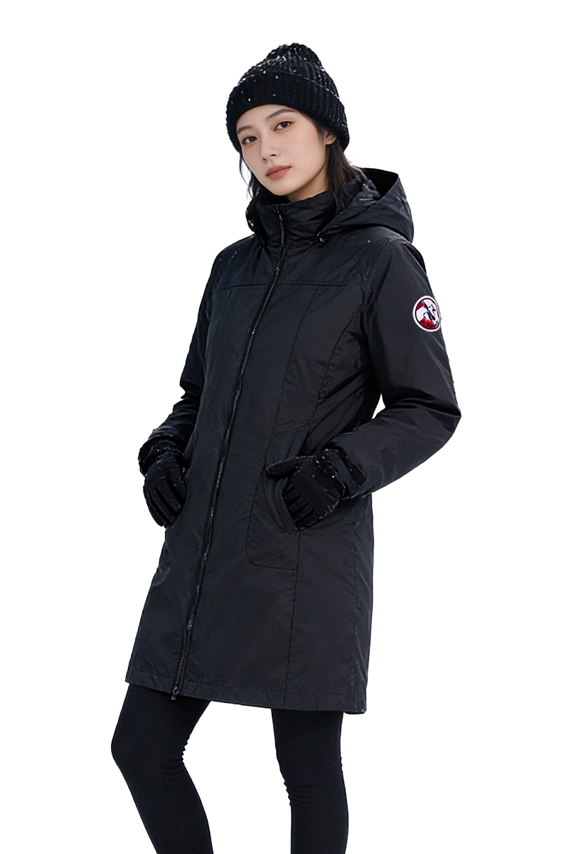 四合一羽絨衝鋒衣 │女款 8160 (防水、防風、透氣、透濕)