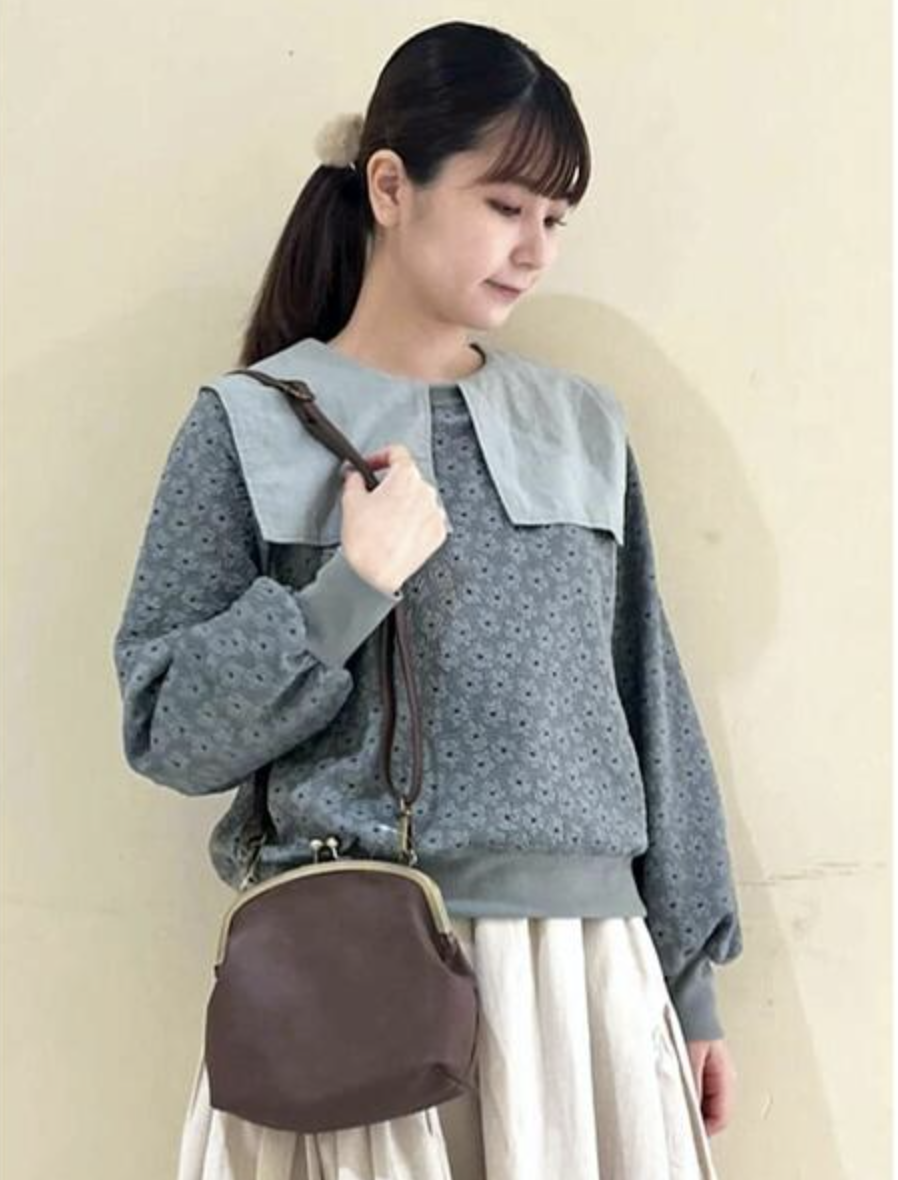 前後可穿花朵浮雕提花針織外套【日本直送】