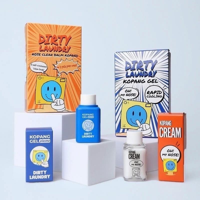 韓國 DIRTY LAUNDRY KOPANG 舒鼻 保濕霜 凝膠型 精油