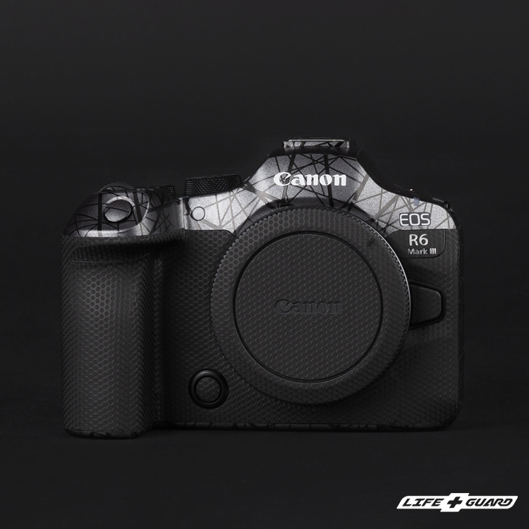 LIFE+GUARD Canon EOS R6 Mark III 相機貼膜正面展示圖