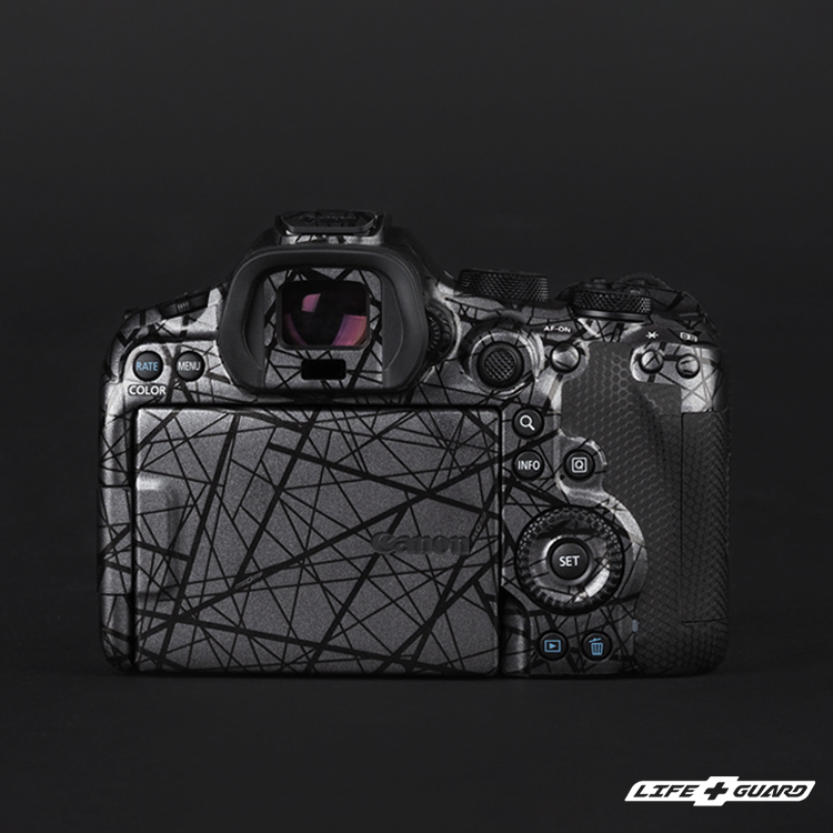 LIFE+GUARD Canon EOS R6 Mark III 相機貼膜背面展示圖