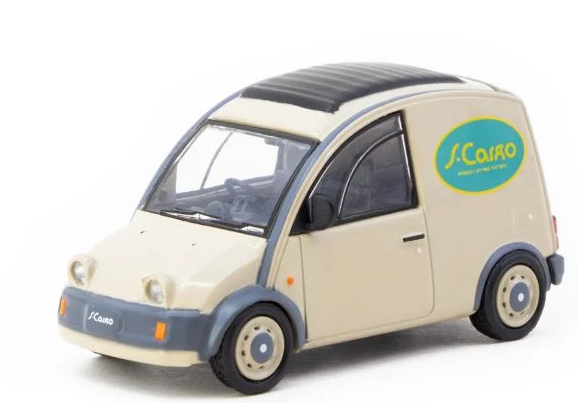 TARMAC  Nissan S-Cargo Presentation (Model Car + Trading Cards Combo Set)