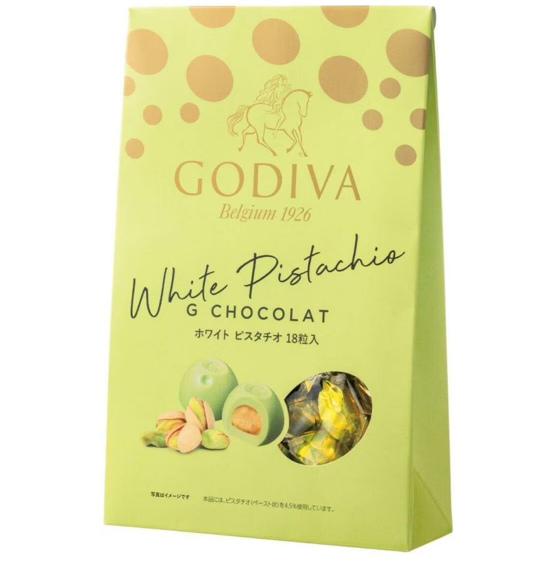 (預購商品) 日本 GODIVA 開心果巧克力 - 18塊/包
