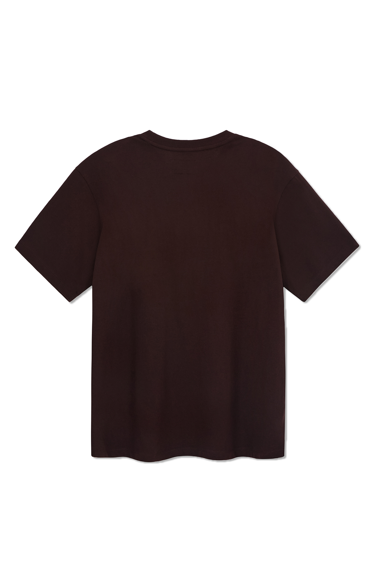 Seoul Lovers印花短T 棕色