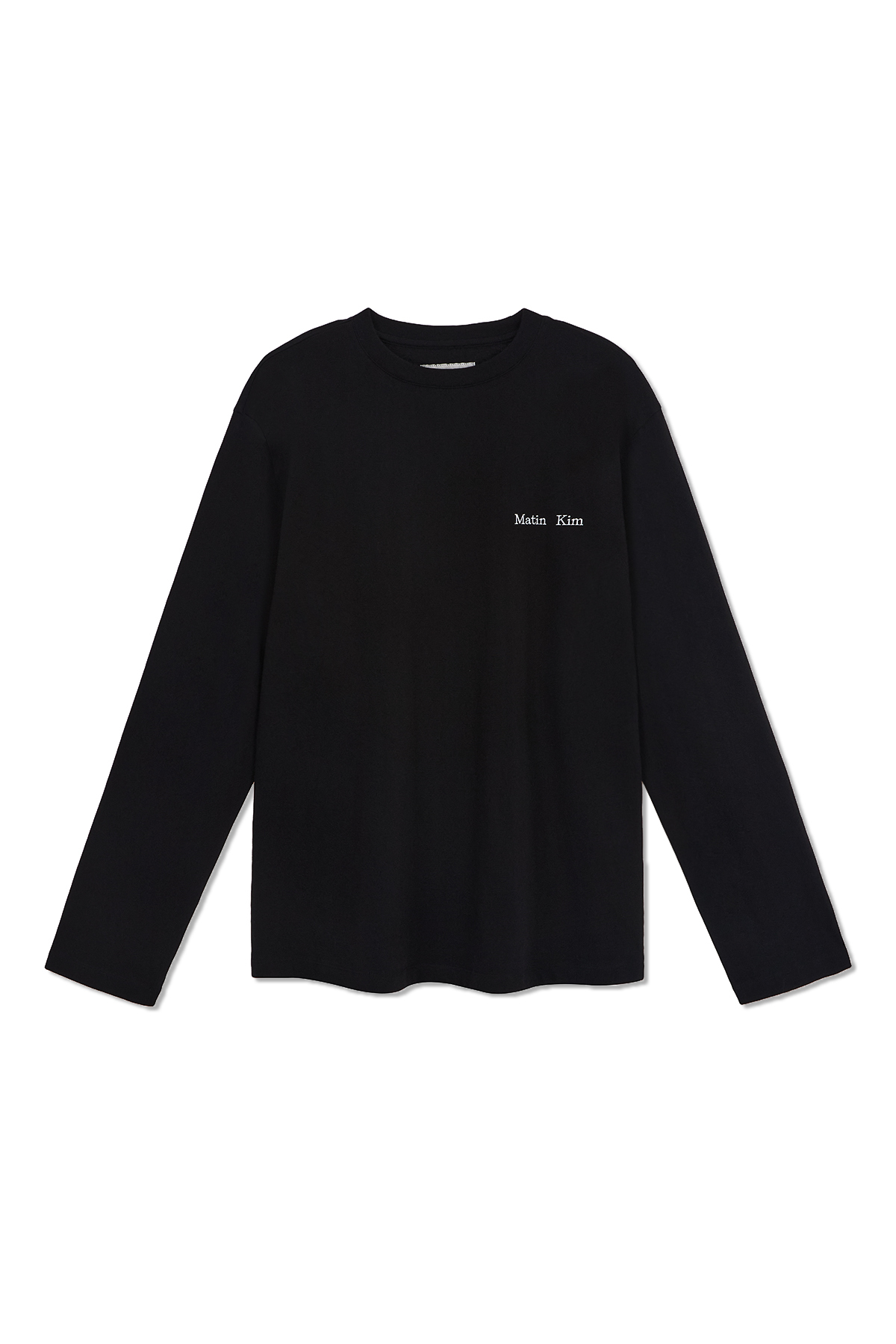 Seoul Lovers印花長袖上衣 黑色