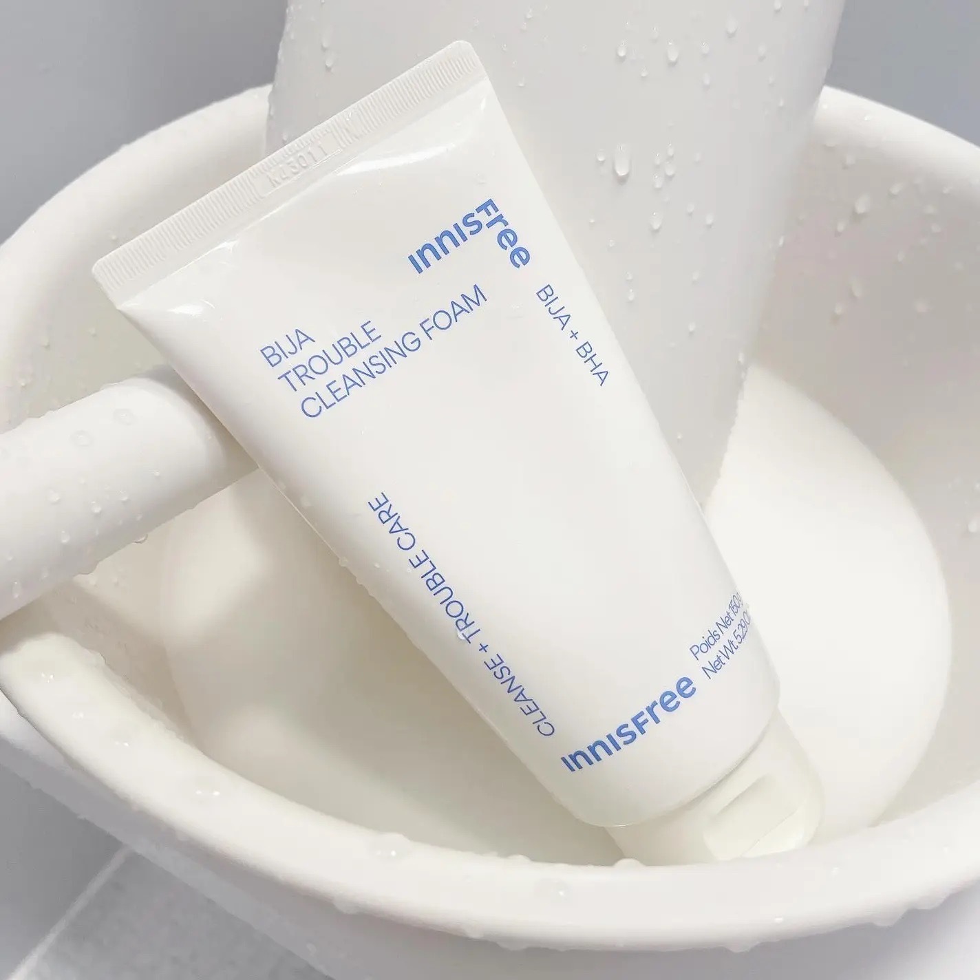 (預購商品) Innisfree 香榧鬥荳潔面乳 150g-無盒正裝 一組兩支