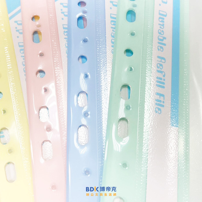 新德牌 Seeder 11孔10/20/30入粉彩資料夾+名片袋 01-411/412/413 系列